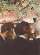 Edgar Degas Musicians in the Orchestra oil painting reproduction